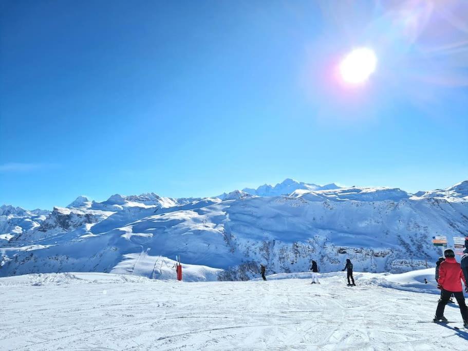 Appartement Le D12 Samoëns Exterior foto