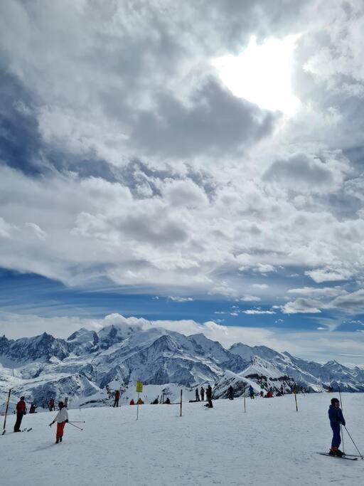 Appartement Le D12 Samoëns Exterior foto